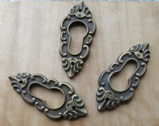 3 ANTICHE BOCCHETTE IN OTTONE