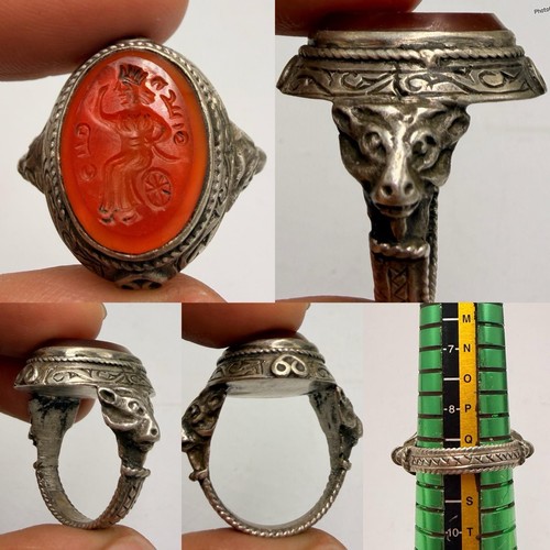 Anello romano antico argento - anello,