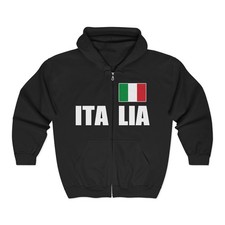 Felpa con cappuccio Bandiera