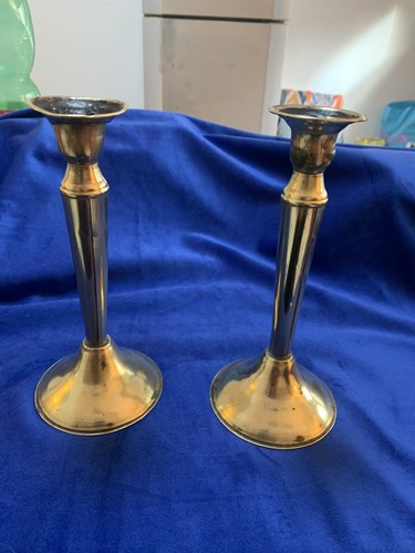 Coppia candelabri vintage - coppia, di