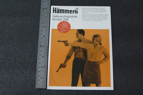 Hammerli model 208 pistol - 208,