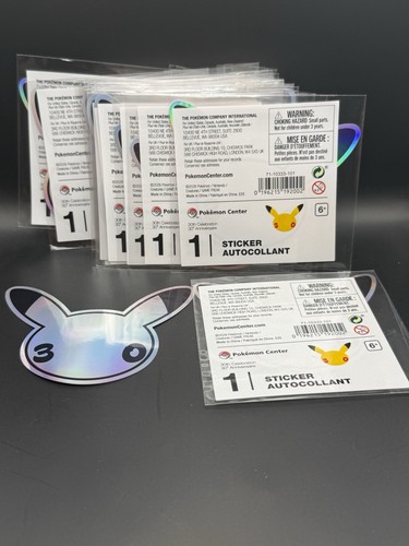 Adesivo promo pokemon - adesivo, centro