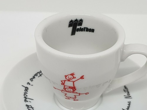 Tazzina caffè bar telethon - tazzina,