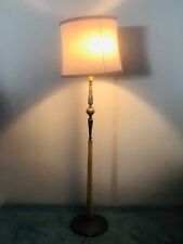 LAMPADA PIANTANA DA TERRA METALLO E LEGNO DESIGN ANNI '50 MODERNARIATO VINTAGE