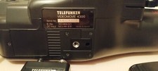 VIDEOCAMERA VINTAGE CINEPRESA ANALOGICA TELEFUNKEN VIDEO MOVIE 4100 S VHS C VHSC