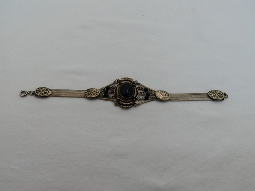 Bracciale vintage 800 - vintage, niello