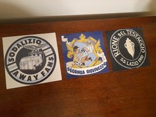 2 ADESIVI ULTRAS LAZIO
