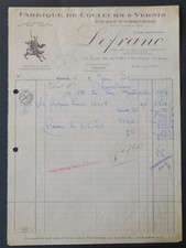 Fattura LEFRANC inchiostro