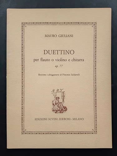 Mauro giuliani duettino per - duettino,
