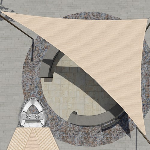 Vela parasole triangolo - , destro