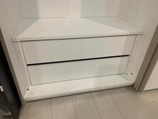 Cassettiera Interna 2 cassetti per armadio vano 2 ante L.83,6 cm New Ida