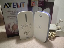 BABY MONITOR AVENT PHILIPS SCD501/00 DECT OTTIMO STATO BASE CON LUCE