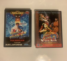 Sega Mega Drive Jap Super Street Fighter 2 + Street Fighter 2 Special Edition