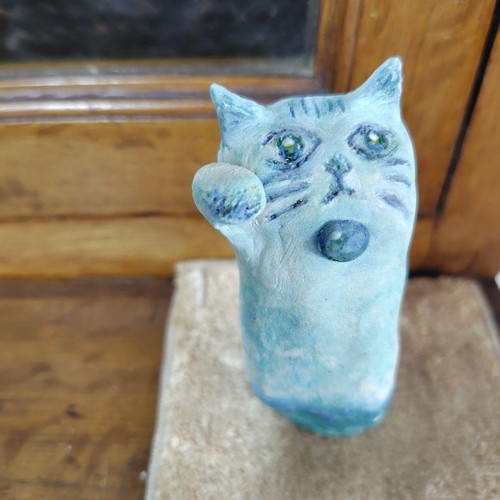 Norwegian blue cat talisman - norwegian,