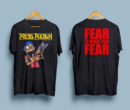Maglietta acid reign fear - maglietta,