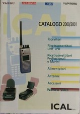 Catalogo ICAL S.p.A. Yaesu Nissei Diamond Yupiteru 2000 / 2001 radioamatori