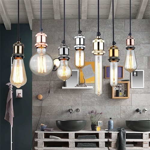 Portalampada stile vintage - stile,