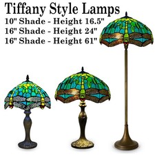 Lampada in vetro colorato