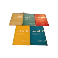 Sele arte bimestrale arte varia Anno VI n. 32 - 33 - 34 - 35 - 36 del 1957