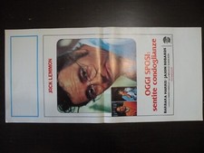 locandina OGGI SPOSI SENTITE CONDOGLIANZE (1972) J.LEMMON tipo FOTOBUSTA