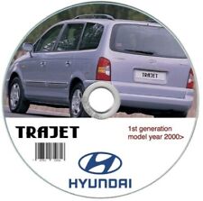 Hyundai Trajet (MY 2000...) manuale officina - repair manual