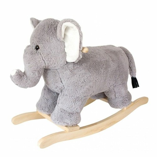 Elefante dondolo peluche - in,