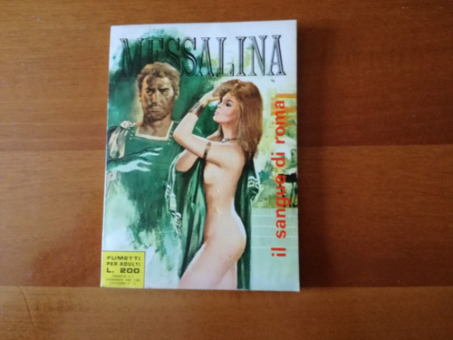 Fumetto vintage messalina - vintage,