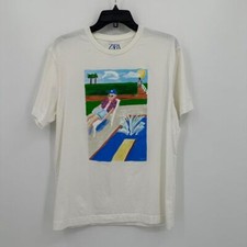 T-shirt Zara x Wes uomo media