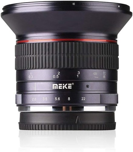 Obiettivo meike 12mm 8 - obiettivo, f/2.8