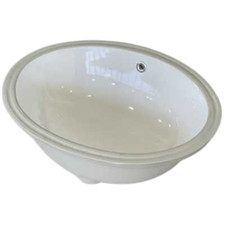 LAVABO SOTTOPIANO IN CERAMICA BUILT-IN  MADE IN ITALY - CM 56x42