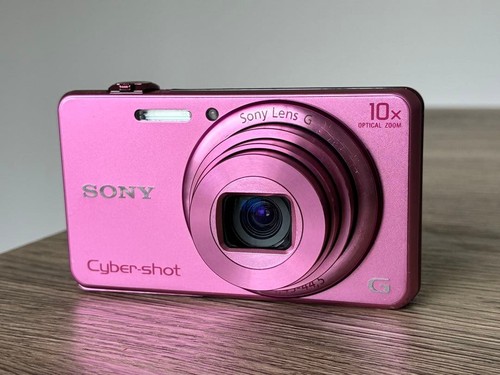 Sony cybershot dsc - dsc-wx220, rosa
