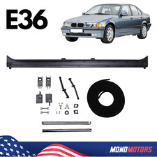 PER BMW E36 COUPE BERLINA CANALE SCARICO GRONDAIA ACQUA + KIT RIPARAZIONE COMPLETO 1990-99