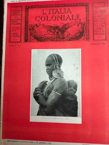 Italia coloniale organo - l'italia, coloniale.