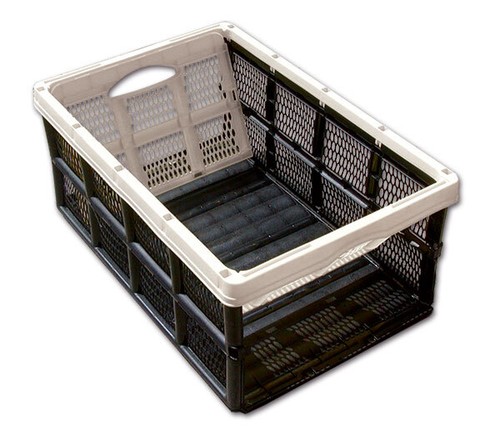 Cesta pieghevole plastica - pieghevole,
