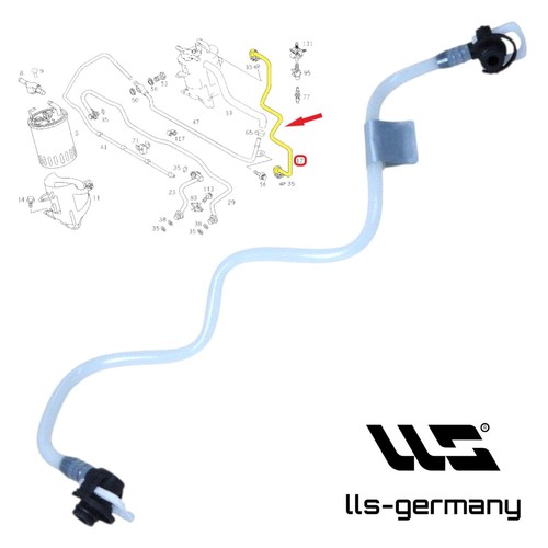 Tubo carburante per mercedes - carburante,