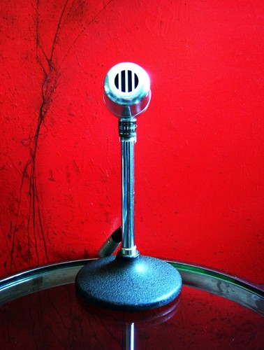 Microfono dinamico vintage