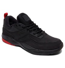 DC Scarpe Uomo E.Tribeka Winterised IN Pelle Nero/Nero/Rosso Misura 7 - 12