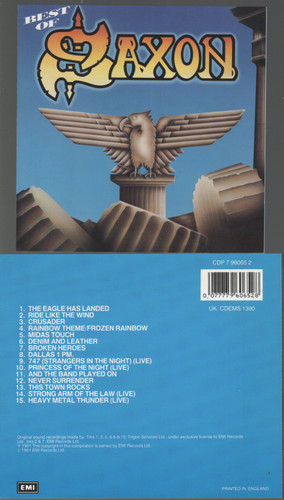 Saxon best album uk the - saxon,