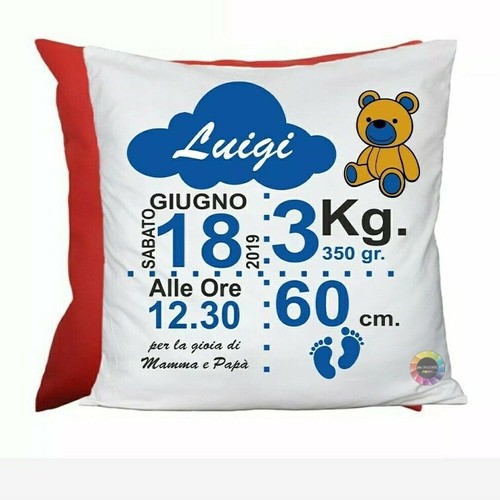 Cuscino nascita quadrato