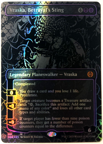 Mtg vraska pungiglione del - pungiglione,
