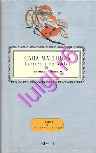 Cara mathilda lettere - cara, a