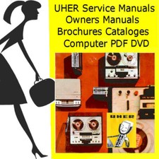UHER Manuali Servizio e Proprietario Schemi Cataloghi Brochure HiFi Computer DVD