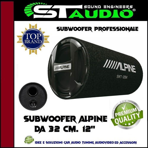 Alpine subwoofer 30cm 1000w - subwoofer,