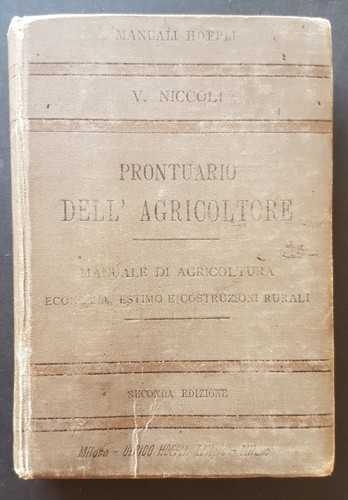 Prontuario dell agricoltore - prontuario, dell'agricoltore