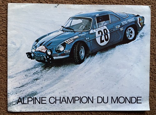 Renault alpine 1600 - renault,