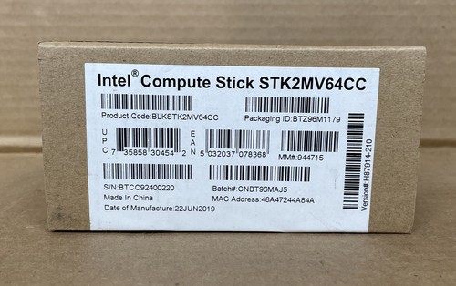 Processore intel compute stick - processore,