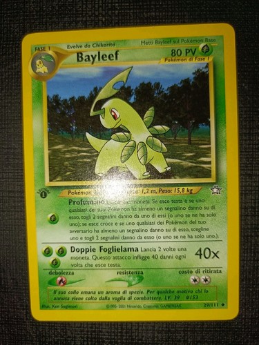 Bayleef 111 neo genesis - bayleef,