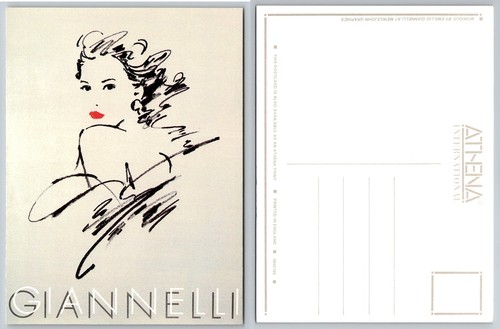 Cartolina monique emilio - monique, di