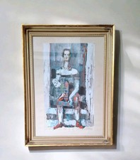 Nicola Simbari Tecnica Mista Su Carta Materico Dipinto Impressionismo