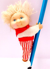 CABBAGE PATCH KIDS 1984 OAA Inc Hk clip puppet doll mini bambola pinza